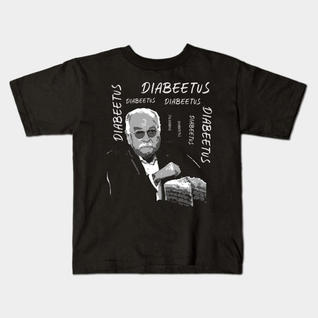 diabeetus Kids T-Shirt by GreenRabbit